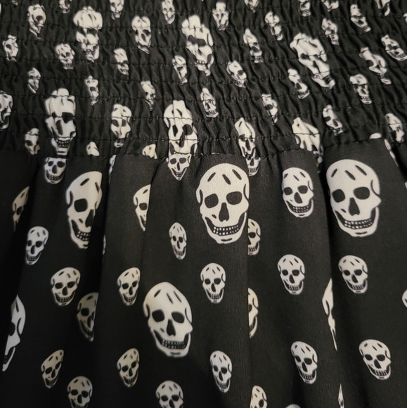 Skull Print Smocked Dress or Skirt - Picture 5 of 5